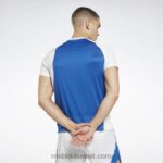 رجال أبيض تشغيل تي شيرت سبيدويك Reebok 0NZ0F1247 - Image 3