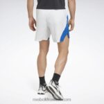 رجال أبيض شورتات الركض Reebok 0NZ0F1290 - Image 3