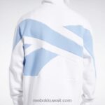 رجال أبيض كرة السلة العودة ناقلات الصوف هوديي Reebok 0NZ0F1144 - Image 6