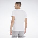 رجال أبيض / ناقلات الأحمر / ناقلات الأزرق سلسلة الرسم ناقلات تي شيرت Reebok 0NZ0F1185 - Image 3