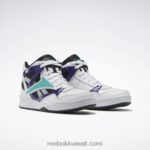 رجال أبيض ftwr / قلب أسود / أزرق مخضر كلاسيكي حذاء كرة سلة رويال بي بي 4590 Reebok 0NZ0F1163 - Image 3