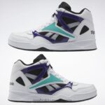 رجال أبيض ftwr / قلب أسود / أزرق مخضر كلاسيكي حذاء كرة سلة رويال بي بي 4590 Reebok 0NZ0F1163 - Image 9