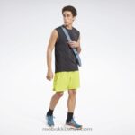رجال أسود أكتيفشيل بلا أكمام تي شيرت Reebok 0NZ0F1272 - Image 2
