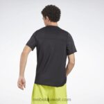 رجال أسود أكتيفشيل رياضي تي شيرت Reebok 0NZ0F1194 - Image 3