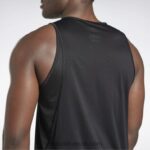 رجال أسود الجري سبيدويك القميص Reebok 0NZ0F1168 - Image 4