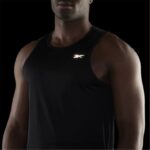 رجال أسود الجري سبيدويك القميص Reebok 0NZ0F1168 - Image 5