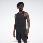 رجال أسود الجري سبيدويك القميص Reebok 0NZ0F1359