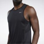 رجال أسود الجري سبيدويك القميص Reebok 0NZ0F1359 - Image 4