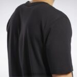 رجال أسود الرد على أي تي شيرت قصير الأكمام Reebok 0NZ0F1254 - Image 7