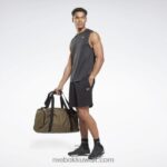 رجال أسود الليل تي شيرت تقني بدون أكمام للتدريب Reebok 0NZ0F1159 - Image 2