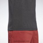 رجال أسود الليل تي شيرت مزيج جاهز للتمارين الرياضية Reebok 0NZ0F1189 - Image 5