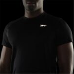 رجال أسود تشغيل تي شيرت سبيدويك Reebok 0NZ0F1279 - Image 5