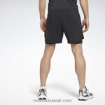 رجال أسود تشغيل شورتين في واحد Reebok 0NZ0F1169 - Image 3