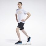 رجال أسود شورت جاهز للتمارين الرياضية Reebok 0NZ0F1077 - Image 2