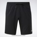 رجال أسود شورت جاهز للتمارين الرياضية Reebok 0NZ0F1077 - Image 6