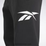 رجال أسود / طباشير بنطلون فخور ماركة كلاسيكيات Reebok 0NZ0F1140 - Image 4