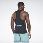 رجال أسود لي ميلز bodypump Activchill القميص Reebok 0NZ0F1258 - Image 3