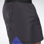 رجال أسود ليه ميلز قوة 2.0 شورت Reebok 0NZ0F1329 - Image 4