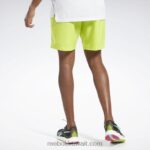 رجال أصفر حامض شورت جاهز للتمارين الرياضية Reebok 0NZ0F1157 - Image 3