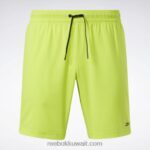 رجال أصفر حامض شورت جاهز للتمارين الرياضية Reebok 0NZ0F1157 - Image 6