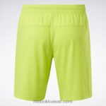 رجال أصفر حامض شورت جاهز للتمارين الرياضية Reebok 0NZ0F1157 - Image 7