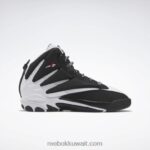 رجال الأساسية أسود / أبيض ftwr / أحمر متجه أحذية كرة السلة الانفجار Reebok 0NZ0F1339 - Image 2