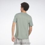رجال الانسجام الأخضر أكتيفشيل رياضي تي شيرت Reebok 0NZ0F1208 - Image 3