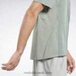 رجال الانسجام الأخضر أكتيفشيل رياضي تي شيرت Reebok 0NZ0F1208 - Image 5