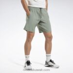 رجال الانسجام الأخضر شورت جاهز للتمارين الرياضية Reebok 0NZ0F1109
