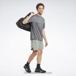 رجال الانسجام الأخضر شورت قوة 3.0 Reebok 0NZ0F1291 - Image 2