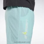 رجال البط البري شبه الكلاسيكي شورت منسوج خفيف الوزن من les mills Reebok 0NZ0F1298 - Image 4