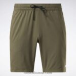 رجال الجيش الأخضر شورت جاهز للتمارين الرياضية Reebok 0NZ0F1106 - Image 6