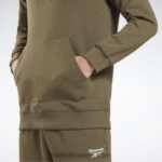 رجال الجيش الأخضر هودي بشعار الماركة كبير Reebok 0NZ0F1344 - Image 5