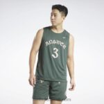 رجال الطباشير الأخضر أعلى خزان جيرسي Reebok 0NZ0F1299