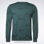 رجال الغابة الخضراء ناقل الهوية الصوف طاقم من النوع الثقيل Reebok 0NZ0F1305 - Image 7
