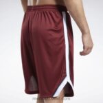 رجال بورجوندي الكلاسيكي شورت شبكي جاهز للتمارين الرياضية Reebok 0NZ0F1322 - Image 5