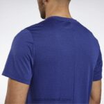رجال جريئة الأرجواني تي شيرت مزيج جاهز للتمارين الرياضية Reebok 0NZ0F1235 - Image 5