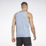 رجال جريئة الأرجواني ليه ميلز تانك توب صبغ طبيعي Reebok 0NZ0F1304 - Image 3