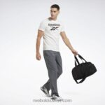 رجال رمادي بارد 6 أساسيات التدريب سروال محبوك غير مُبطن Reebok 0NZ0F1097 - Image 3
