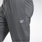 رجال رمادي بارد 6 أساسيات التدريب سروال محبوك غير مُبطن Reebok 0NZ0F1097 - Image 5