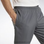 رجال رمادي بارد 6 أساسيات التدريب سروال محبوك غير مُبطن Reebok 0NZ0F1097 - Image 6
