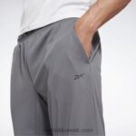 رجال رمادي سروال جاهز للتمارين الرياضية Reebok 0NZ0F1275 - Image 4