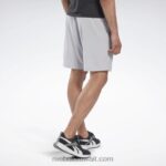 رجال رمادي نقي 3 شورت جاهز للتمارين الرياضية Reebok 0NZ0F1096 - Image 3