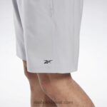رجال رمادي نقي 3 شورت جاهز للتمارين الرياضية Reebok 0NZ0F1096 - Image 4