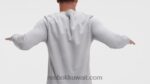 رجال رمادي نقي 3 ناقل الهوية الصوف طاقم من النوع الثقيل Reebok 0NZ0F1248 - Image 2