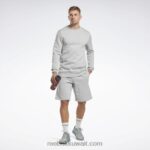 رجال رمادي نقي 3 ناقل الهوية الصوف طاقم من النوع الثقيل Reebok 0NZ0F1248 - Image 3