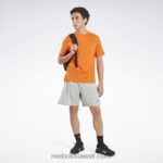 رجال سحق أورانج S23-r أكتيفشيل رياضي تي شيرت Reebok 0NZ0F1282 - Image 2