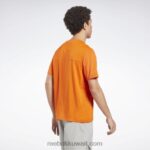 رجال سحق أورانج S23-r أكتيفشيل رياضي تي شيرت Reebok 0NZ0F1282 - Image 3