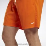 رجال سحق أورانج S23-r شورت جاهز للتمارين الرياضية Reebok 0NZ0F1156 - Image 4