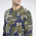 رجال صياد الأخضر الهوية الحديثة كامو الصوف طاقم من النوع الثقيل Reebok 0NZ0F1297 - Image 4